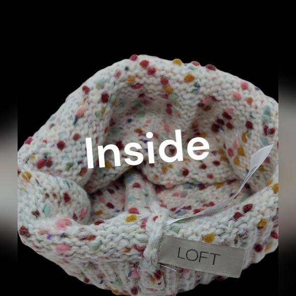 LOFT Confetti Pom Pom Hat - Picture 8 of 9